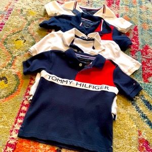 Collection of boys polos